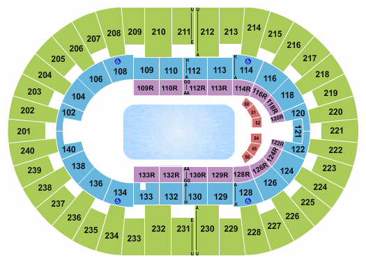 North Charleston Coliseum Disney On Ice Seating Chart